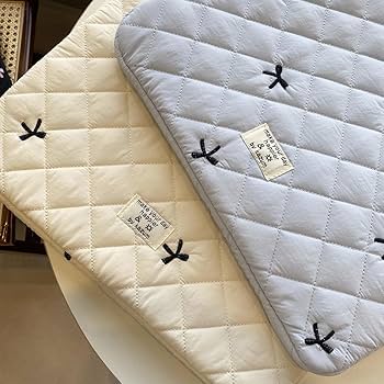 Amazon.com: HICARRY Puffy Laptop Sleeve Case Cute Quilted